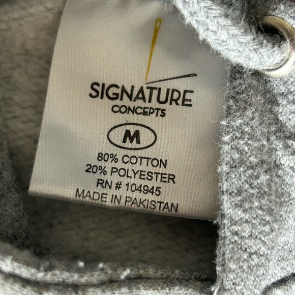 Signature Concepts Illinois Grey Sweatshirt - Picture 3 of 5